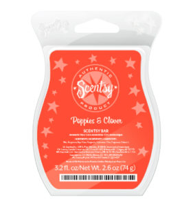 poppies and clover scentsy bar